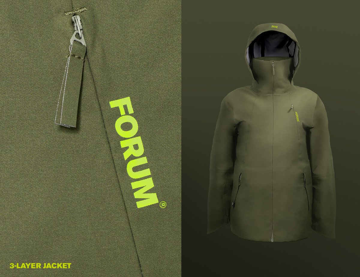 3-Layer Jacket – FORUM SNOWBOARDS CORP