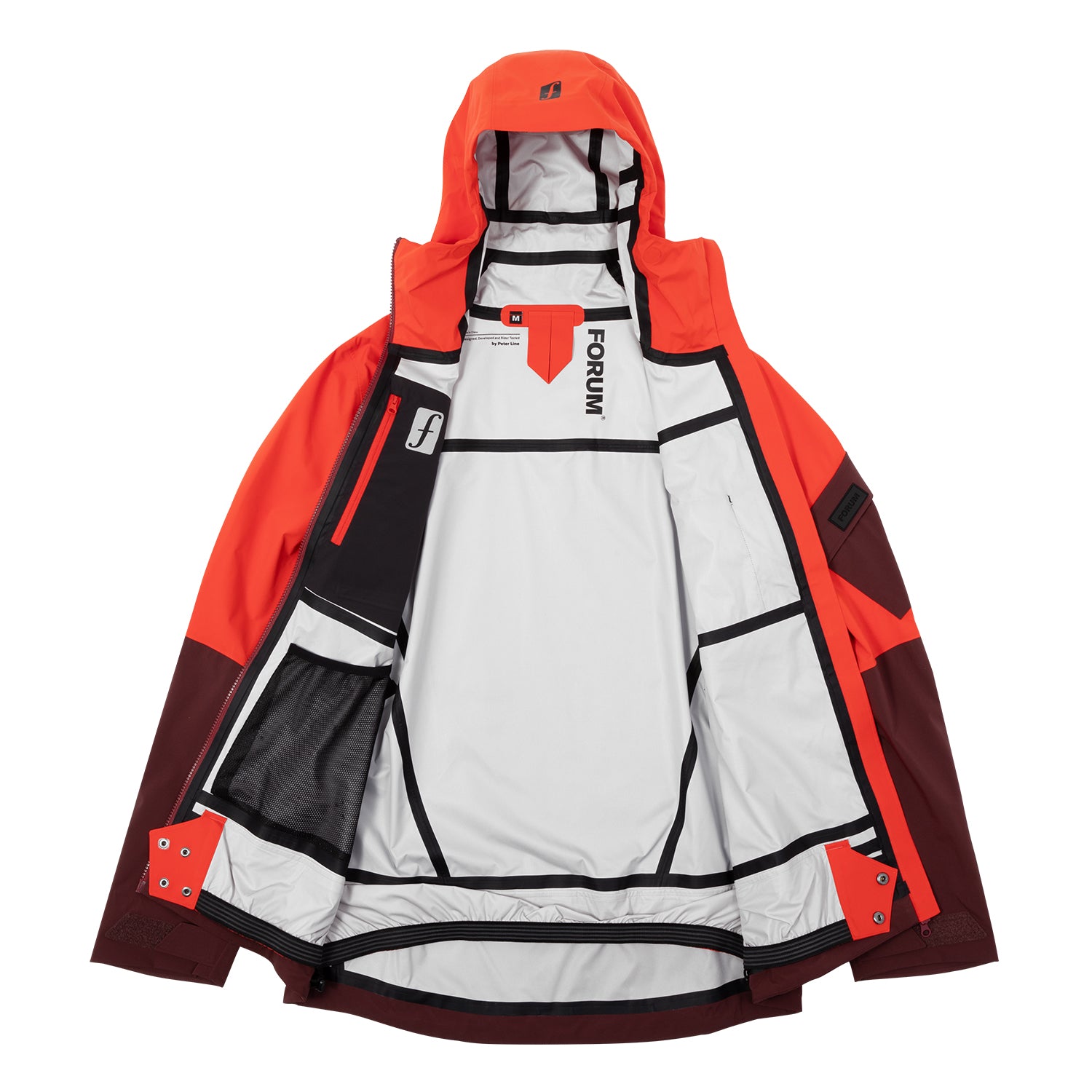 FORUM BACKCOUNTRY SNOWBOARD JACKET GOJI / DRIED BLOOD – FORUM SNOW